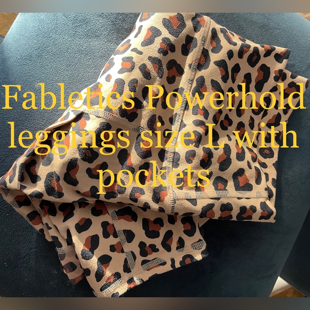 Fabletics leopard leggings